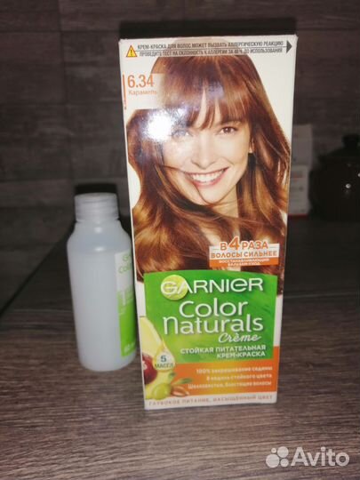 Краска гарньер цвет карамель