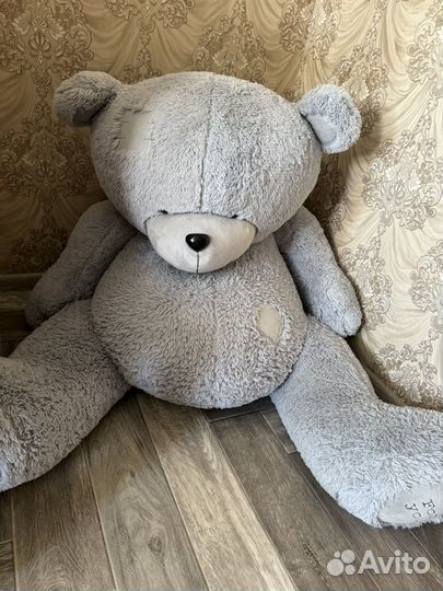 Большая мягкая игрушка медведь
