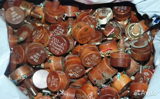 Радиодетали и платы СССР