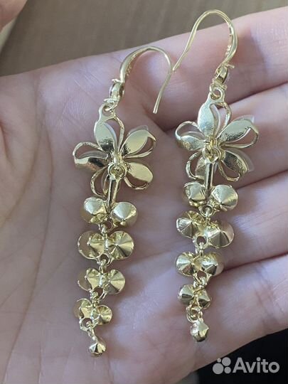 Восхитительные серьги с цветами