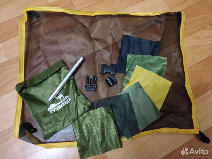 Палатка Tramp rock 3 v2 зеленая