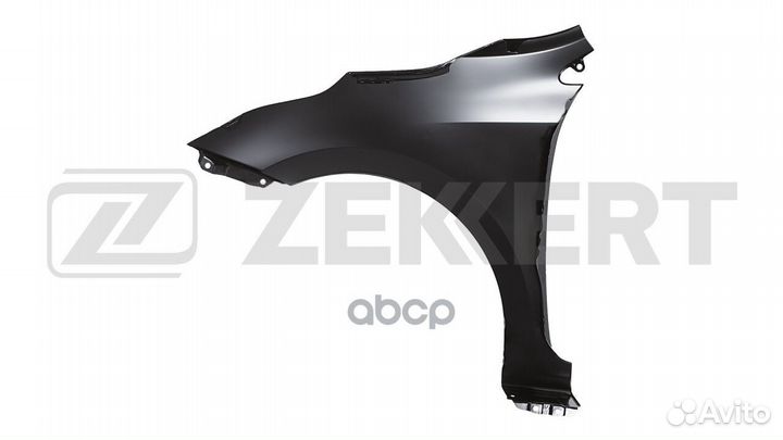 Крыло переднее правое Kia Rio IV 17- без отв. под