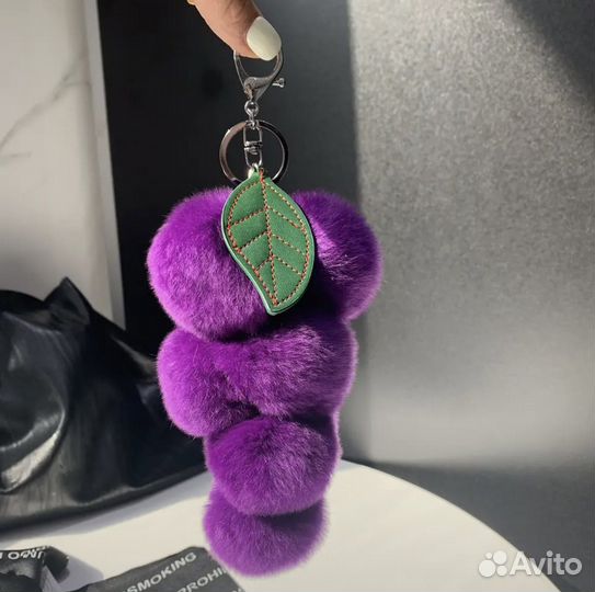 Брелок меховой на сумку