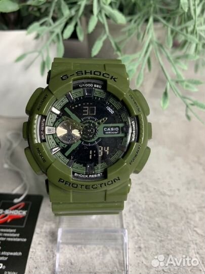 Часы Casio G-Shovk WR 30M (хаки)