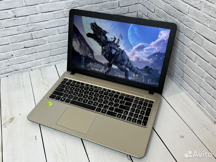 Игровой ноутбук Asus 4ядра/Nvidia/SSD/FHD/гарантия