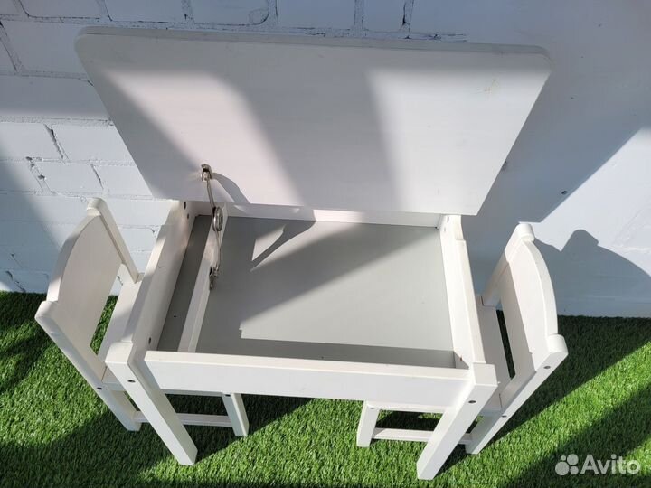 Детский стол и 2 стула IKEA