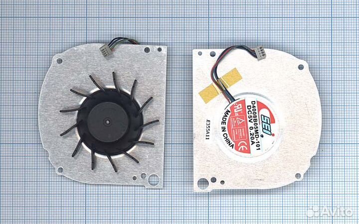 Вентилятор (кулер) для Apple Powerbook A1106 G4