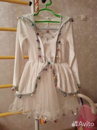 Новогодний костюм для девочки - Бусинка