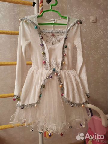 Новогодний костюм для девочки - Бусинка