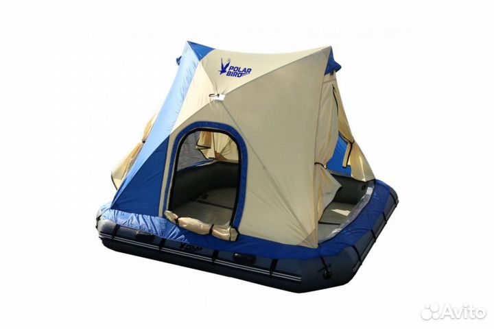 Надувной плот-палатка polar bird raft 260+слань