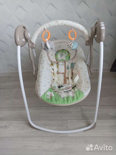 Детские электронные качели бу