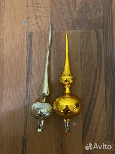 Елочная игрушка СССР Верхушка на елку