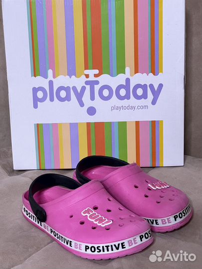 Кроксы для девочки
