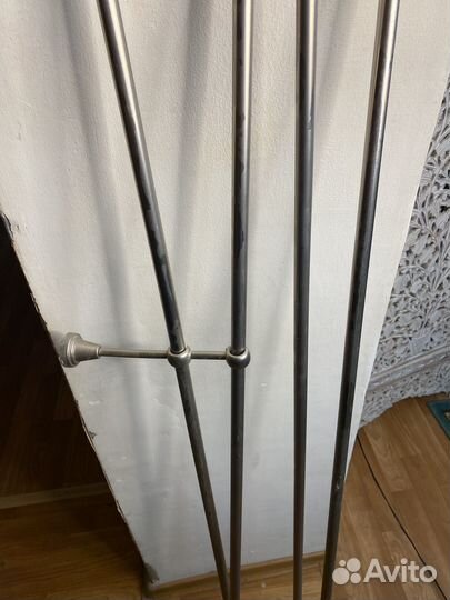 Карнизы для штор двухрядный металлический