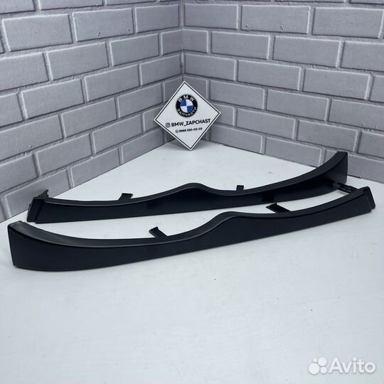 Накладки под фару (ресничка) BMW E46 Рестайл 2шт