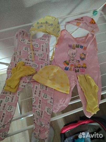 Вещи для девочки 0-3 пакетом