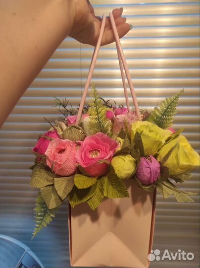 Цветы в сумочке
