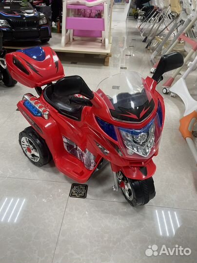 Электромотоцикл для детей новый