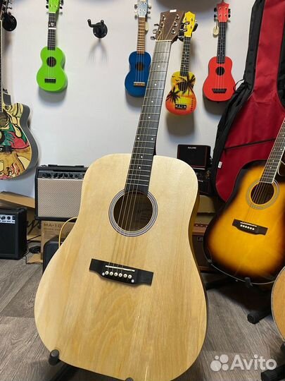 Гитара Амистар с грифом 48 мм из массива