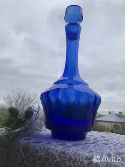 Графин цветное стекло