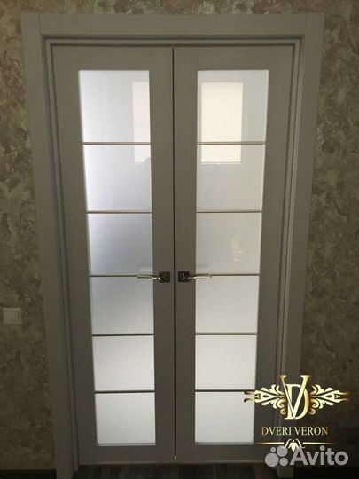 Дверь межкомнатная двухстворка