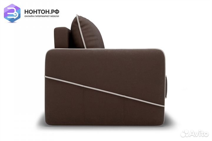 Кресло еврокнижка Энерджи коричневое