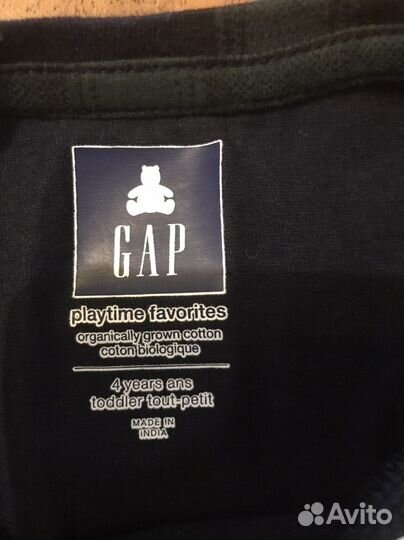 Лонгслив gap новый на 4 года