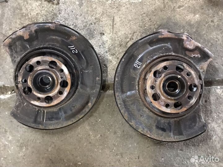 Мерседес w211 поворотный кулак задний