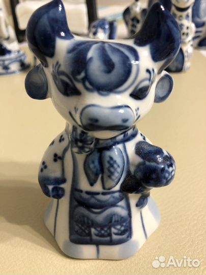 Гжель стуэтки