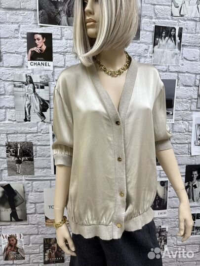 Escada блуза шелковая,оригинал