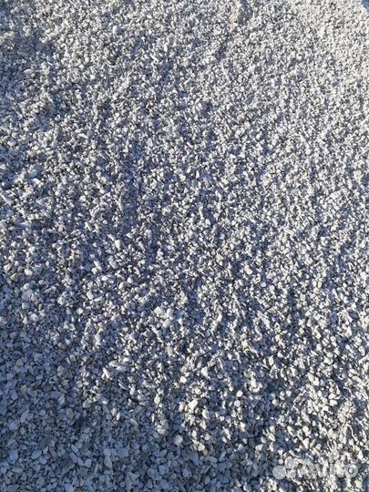 Мраморная крошка.Белый щебень.Белый камень(доломит