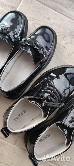 Сабо ботинки туфли школьные 33 и 34