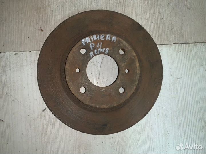 Диск тормозной передний Nissan Primera P11 cедан