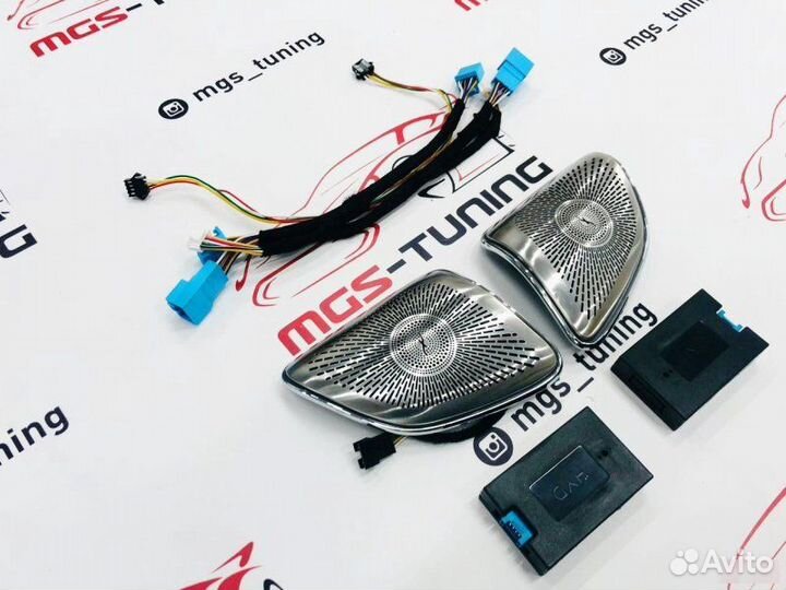 Сетки 64ц Burmester с подсветкой для GLE V167