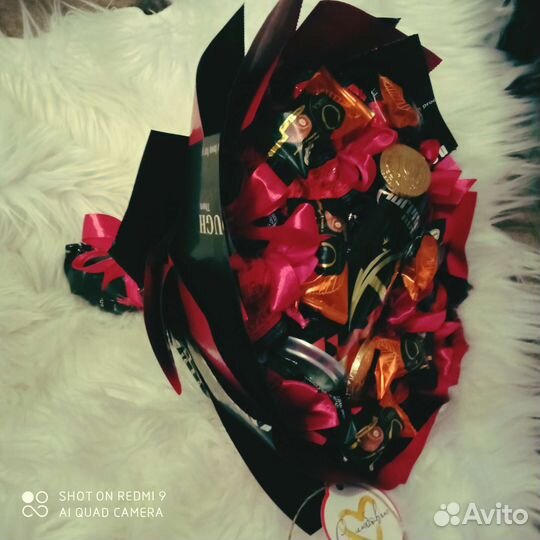 Съедобные букеты из разных продуктов