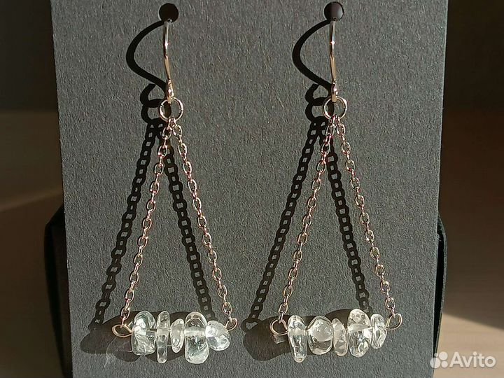 Серьги ручной работы