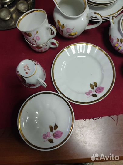 Сервиз кофейный, чайные пары