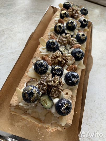 Меренговый рулет