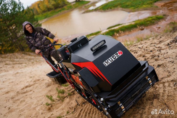 Мотобуксировщик ikudzo 1450/500 ESR17 (С реверсом)