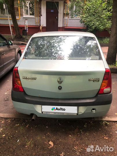 Renault Logan 1.4 МТ, 2007, 198 700 км