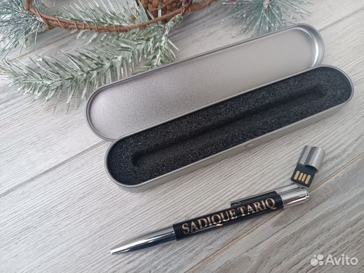 Ручка флешка с гравировкой 32гб