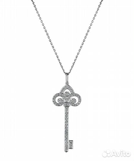 Подвеска Tiffany & Co Fleur de Lis Key Pendant
