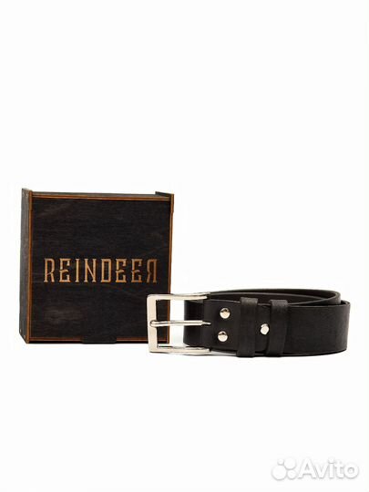 Ремень из натуральной кожи ручной работы