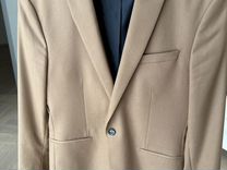 Мужской пиджак Zara 50р-р / L карамельного цвета