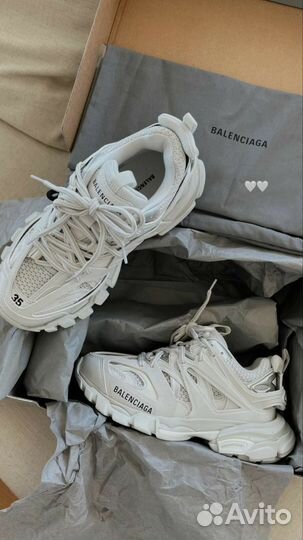 Balenciaga track 2 white люкс