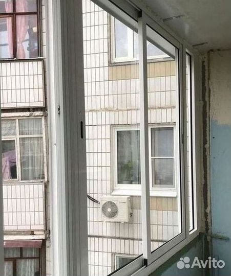 Остекление окон и балконов пвх