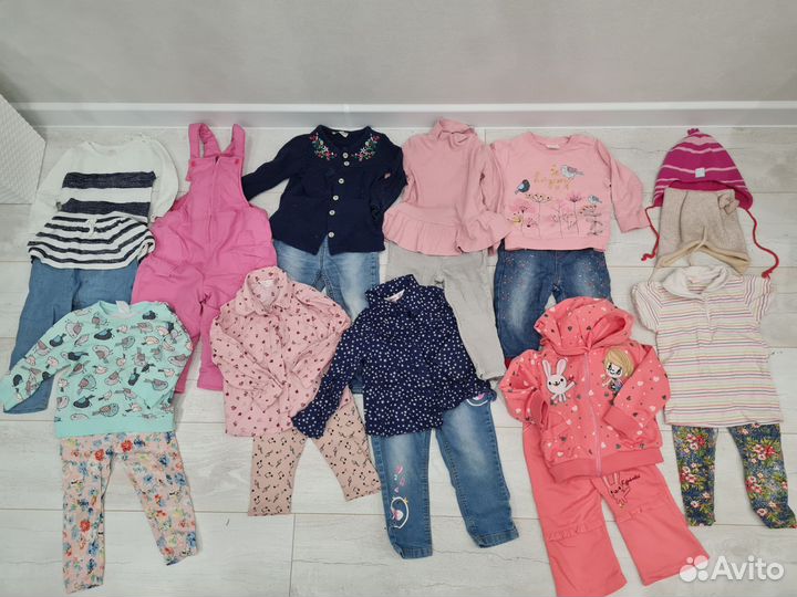 Пакет одежды для девочки 80 86
