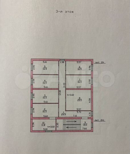 Отдельно стоящее здание с ремонтом, 706.1 м²
