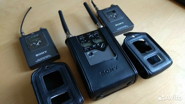 Радиомикрофоны UHF sony (Made in Japan)