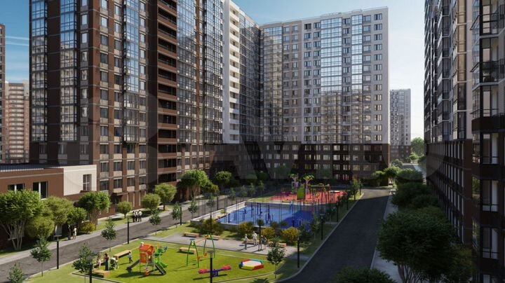 Квартира-студия, 22,4 м², 4/17 эт.